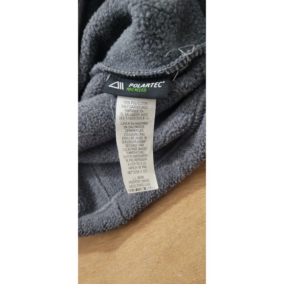 LL Bean Fleece Jacket Women’s 2X Gray Full Zip Polartec Classic - Picture 4 of 9
